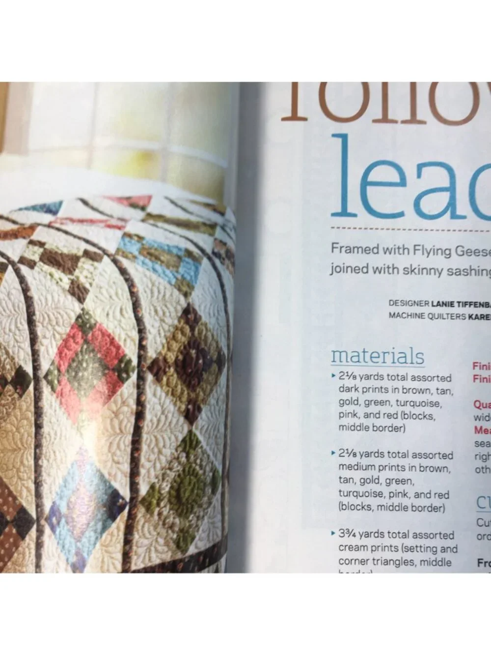 American Patchwork and Quilting April 2011 Magazine 101 Top Tips 3 Star Quilts